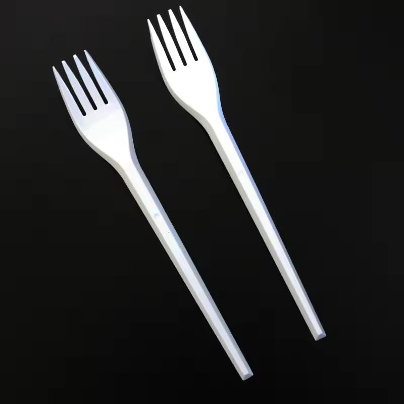 Disposable plastic forks